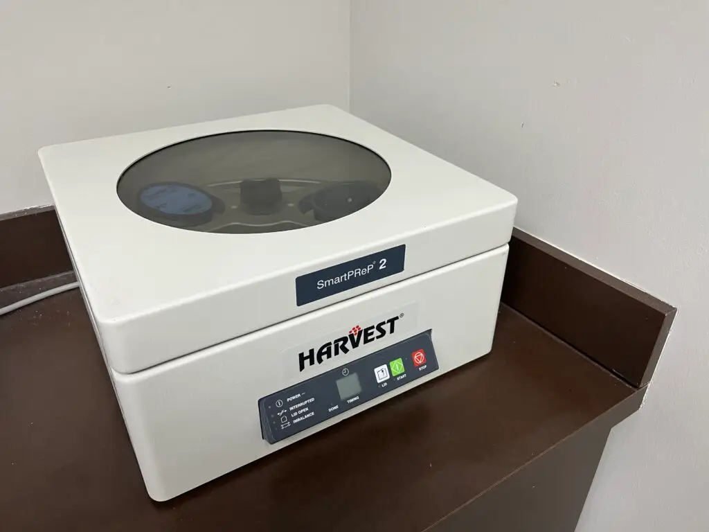 PRP therapy - the Harvest PRP System