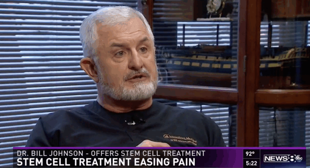 dr bill Johnson stem cell treatment for Lyme disease