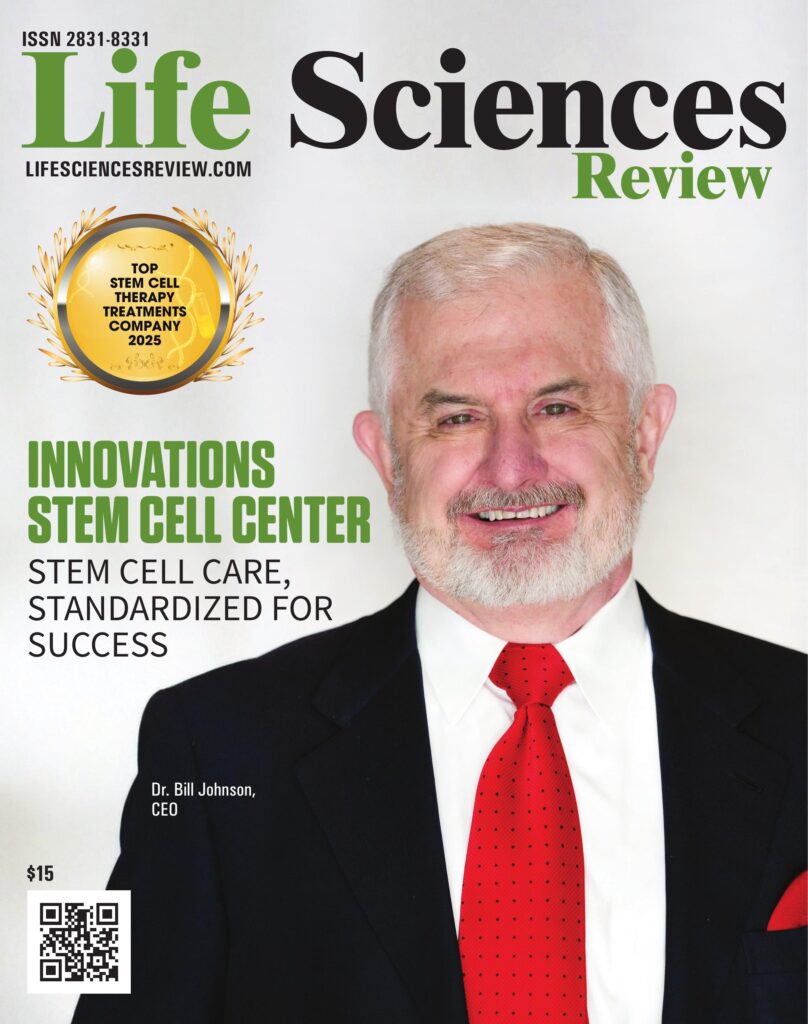 Top Stem Cell Clinic in the USA – Innovations Stem Cell Center 1 Innovations Stem Cell Center featured on the cover of Life Sciences Review as the Top Stem Cell Clinic in the USA 2025.